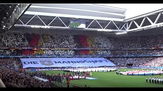 Deutschland vs Slowakei EURO 2016 Nationalhymnen Das Lied der Deutschen  tifo [upl. by Adekahs]