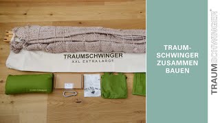 Traumschwinger Hängesessel zusammenbauen  so einfach geht es [upl. by Twelve630]