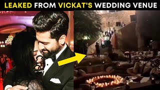 LEAKED video from Vicky KaushalKatrina Kaifs WEDDING venue goes VIRAL  Khwaja Mere Khwaja PLAYS [upl. by Attennot]