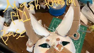 How to make a therian mask tutorial [upl. by Lerret]