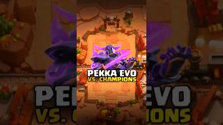 Evo Pekka vs All Champions🦋clashroyale [upl. by Conan]