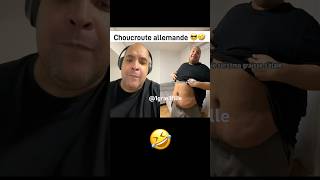 Choucroute allemande 😎🤣 humour parodie comedie [upl. by Nemzzaj]