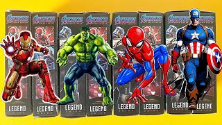 Unboxing toysSpiderman hulk captain america ironman batman thanos toys [upl. by Nosyla]