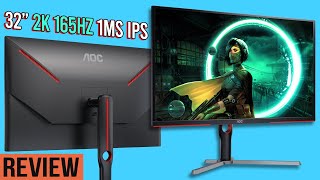 Monitor AOC Ajaib Serba Bisa Dah Monitor AOC Q32G3S [upl. by Clein]