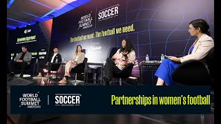 How partnerships support the development of womens football [upl. by Williamson]