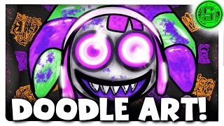 🎃 AMAZING DIGITAL CIRCUS EPISODE 3 🎃 Halloween Doodle Art amp Music  Stanimation [upl. by Cappello413]