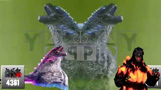 Fearsome Godzilla has evolved Csupo V1 Effects Round 2 vs Myself 220 [upl. by Kenton]