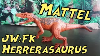 Mattel Jurassic World Attack Pack Herrerasaurus  Prehistoric Reviews [upl. by Goodhen271]