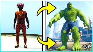 😱 OMG SO wirst DU zum HULK in GTA 5 Online 😨 [upl. by Tomas517]