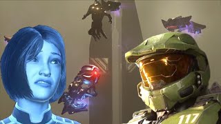 Master Chief y Cortana 2 Conocen a los Skimmers  Halo Infinite [upl. by Nennerb202]