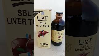 Liv T liver Syrup liver Tonic  homeopathicmedicine homoeopathicsyrup [upl. by Aynor845]