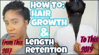 4 MAJOR HAIR GROWTH TIPS THAT ACTUALLY WORK  HOW I GREW MY TRANSITIONING HAIR  PICS INCLUDED [upl. by Eseekram674]