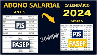 PIS PASEP Abono Salarial de 141200 em 2024 com NOVO CALENDÁRIO de PAGAMENTO  Como saber se tenho [upl. by Wilburt]