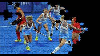 FIELD HOCKEY MEN Gold Netherlands Puzzle Time Lapse 500pcs [upl. by Paolo]