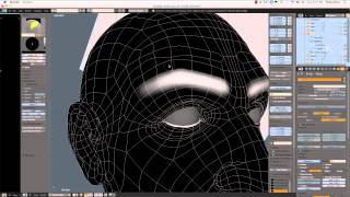 Creating a Realistic Head in Blender  part 09  Beard Eyebrows and Eyelashes [upl. by Lurlene]