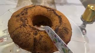 How to bake marble cake without Oveneverydayadventure marblecakewithoutovenbaking recipe [upl. by Adali]