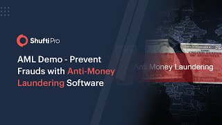 AML Demo  Prevent Frauds with AntiMoney Laundering Software [upl. by Jedthus]