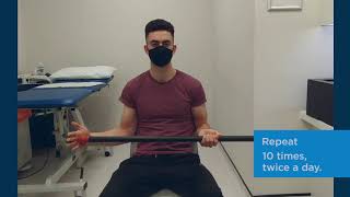 Exercises for frozen shoulder  Bupa Health [upl. by Soneson]