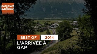 Critérium Du Dauphiné  Larrivée en 2014 à Gap [upl. by Kihtrak]