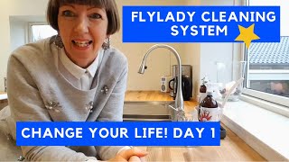 Flylady Cleaning System START Babysteps 1 of 31 Shine Your sink [upl. by Saturday]