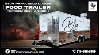 My Experience with my New Food Trailer  JRS Custom Food Trucks amp Trailers [upl. by Joselyn]