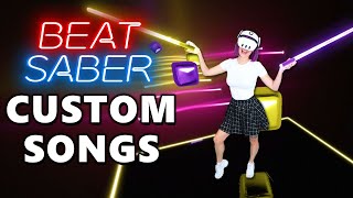 HOW TO Get Custom Songs in Beat Saber on Your Meta Quest [upl. by Hnad]