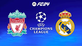 FC 24  Liverpool vs Real Madrid  Champions League UCL  PS5™ Full Match amp Gameplay [upl. by Aroz]