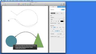 Pages for Mac Tutorial Shapes amp Lines [upl. by Ligetti349]