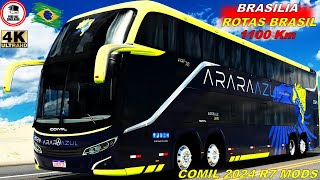 Map Rotas Brasil ETS2 150 SAO JOSEA  IBATE  Ararangel ncsmap ets2perù mpsmap busesdelperu [upl. by Irama449]