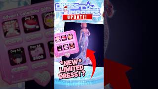 😱 NEW LIMITED Advent REWARD DRESS  Dress To Impress WINTER UPDATE dti dresstoimpress [upl. by Nanice]