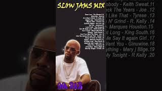 Best 90s RampB Slow Jams Mix  Jacquees Tyrese R Kelly Tank Keith Sweat Mary J Blige Joe ampMore [upl. by Vina]