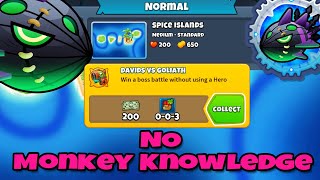 Lych Normal Tutorial  No Monkey Knowledge  Achievement  Spice Islands BTD6 [upl. by Selhorst]