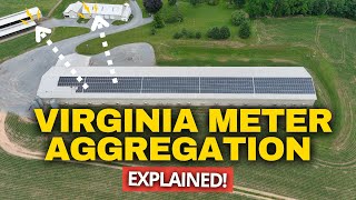 How Solar Meter Aggregation Works in Virginia  Net Metering Guide [upl. by Ecnadnak]