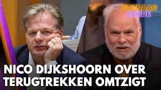 Nico Dijkshoorn bekijkt terugtrekken Pieter Omtzigt van andere kant Mij ontroerde het juist [upl. by Elocel9]