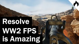 Resolve  WW2 FPS Milsim Looks Really Realistic  Pre Early Access GamePlay [upl. by Ataner535]