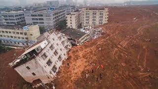 top5 Massive landslide Caught on Camera [upl. by Frodine658]