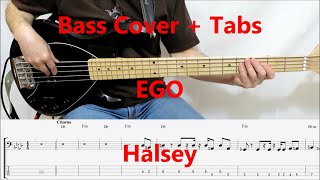 Halsey  Ego BASS COVER TABS preview [upl. by Artemed384]