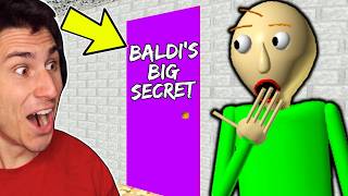 I Found Baldis Basics BIGGEST SECRET [upl. by Bartko]