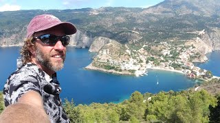 Exploring Beaches amp Castles on Kefalonia Island Greece [upl. by Nynahs]