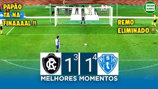 Remo x Paysandu  Copa Verde 2024  Semi Final  Volta  Melhores Momentos [upl. by Phene]