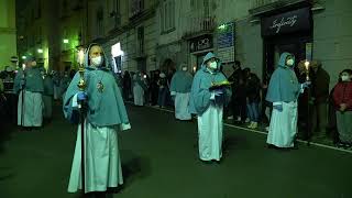 La Processione bianca del Giovedì Santo a Piano di Sorrento [upl. by Hollenbeck103]