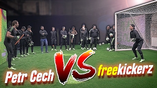 freekickerz vs Petr Čech ft Giroud  Puma Event 2017 [upl. by Kazue]