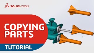 Copying Parts with CTRL  SOLIDWORKS User Tips and Tricks [upl. by Gearard]