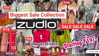 zudio sale 20241 August to 31stzudio summer collectionstarting 49 biggest sale zudio shopping [upl. by Pen]