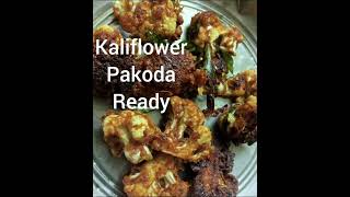 Kaliflower pakoda [upl. by Anecusa]