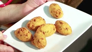 Bolinho de Bacalhau da dona Henriqueta  Receitas para curtir em casa [upl. by Enytsirk755]