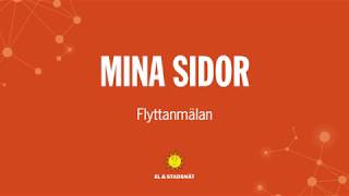 Mina sidor Flyttanmälan [upl. by Balfour566]