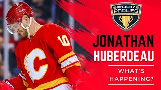 Jonathan Huberdeau is STILL Struggling in Second Year with Calgary Flames [upl. by Albertine206]