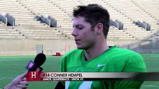 Harvard Football Training Camp Spotlight Quarterbacks [upl. by Loss]