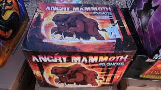 Angry Mammoth 45 shots Firework [upl. by Anoel]